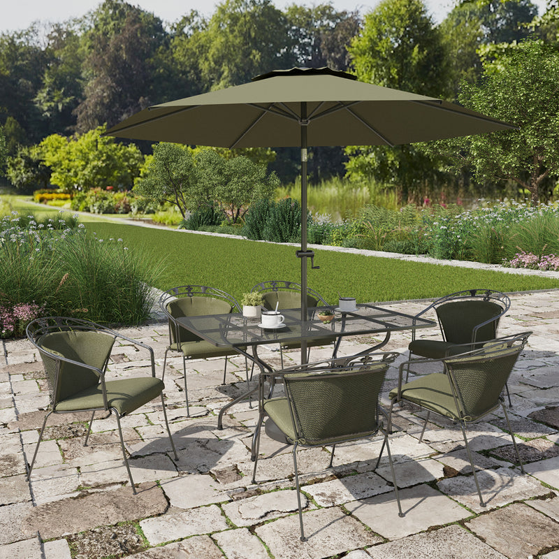 Royal Garden - Elegance 6 Seater Rectangular Set