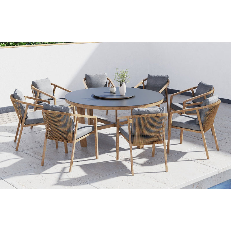 Royal Garden - Kanto Round 8 Seater Set