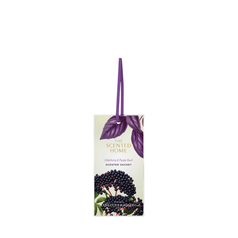 Ashleigh & Burwood Elderberry & Purple Basil Scented Ceramic & Spray