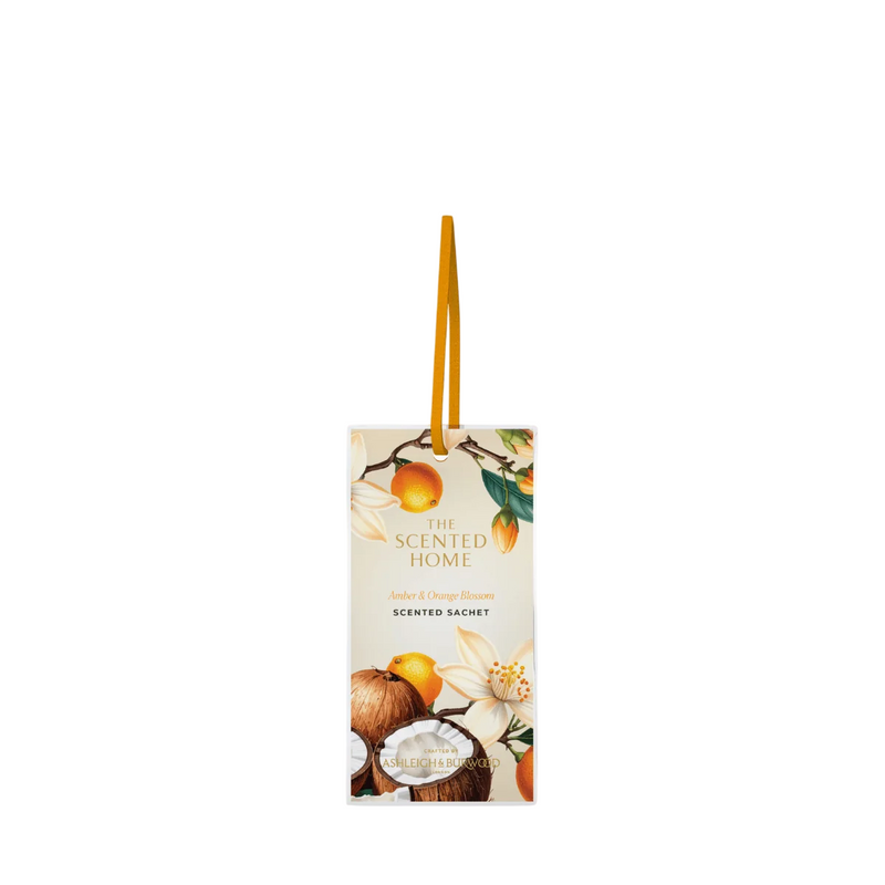 Ashleigh & Burwood Amber & Orange Blossom Scented Sachet