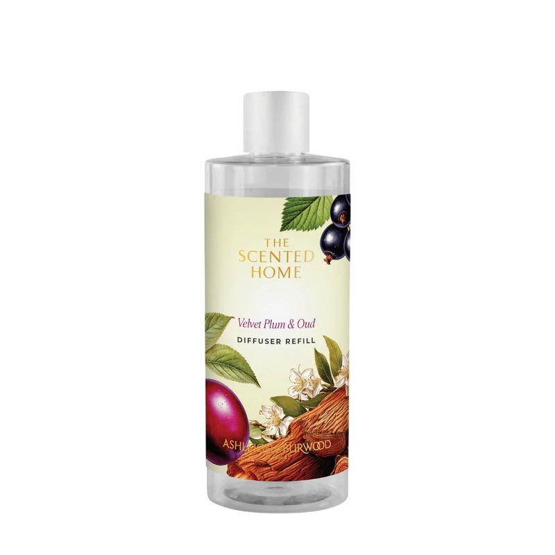 Ashleigh & Burwood Velvet Plum & Oud Diffuser Refill 300ml