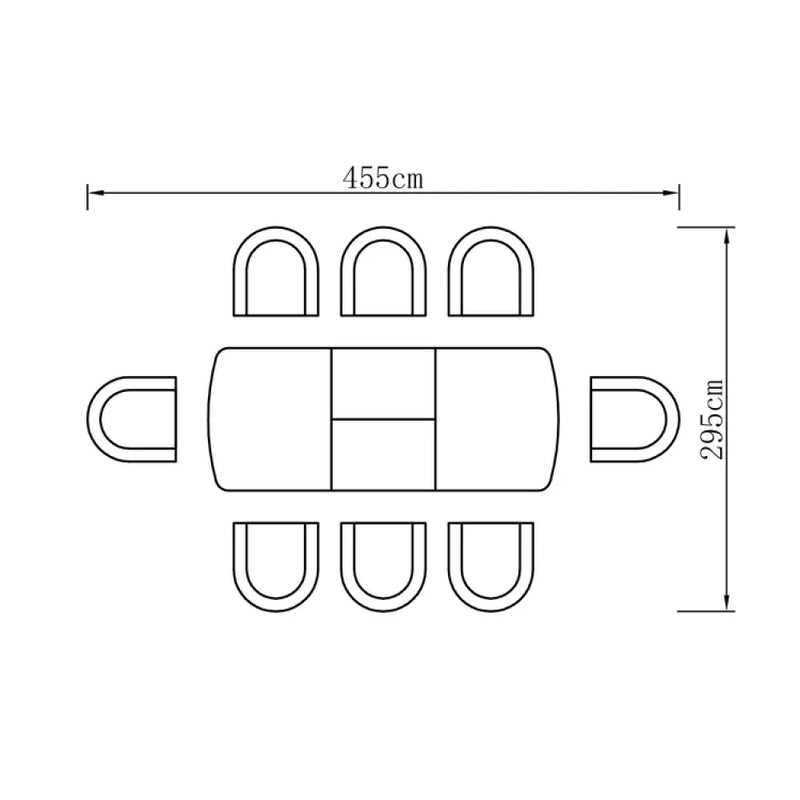Villena Rectangular Extending Dining Set