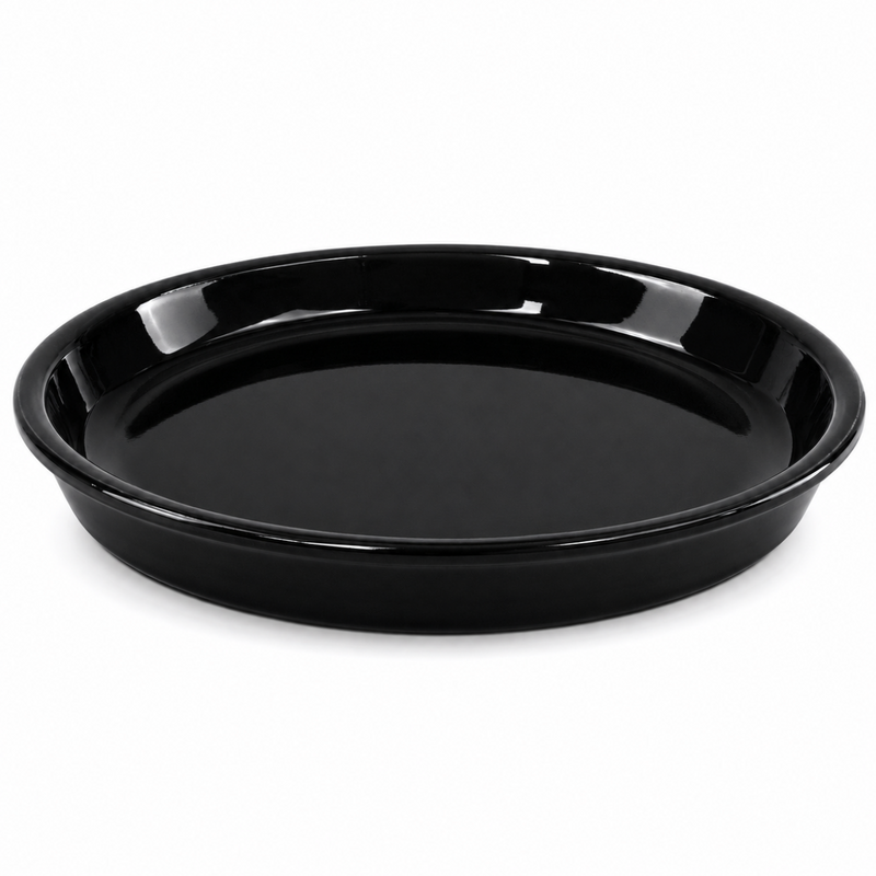 Woodlodge 30Cm Blossom Black Saucer