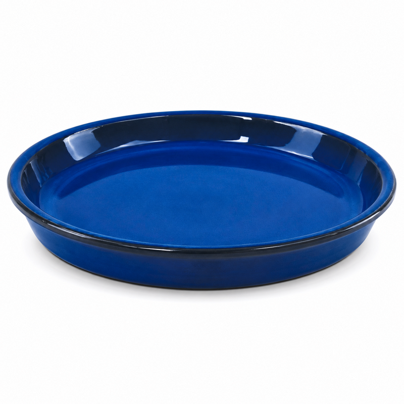 Woodlodge 36cm Blossom Blue Saucer