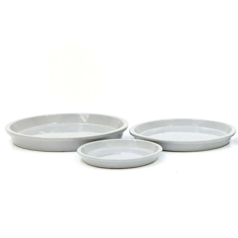 Woodlodge 30cm Blossom Grey Saucer