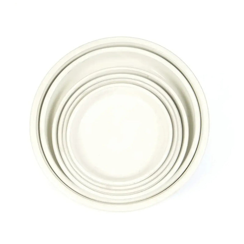 Woodlodge 30Cm Blossom White Saucer