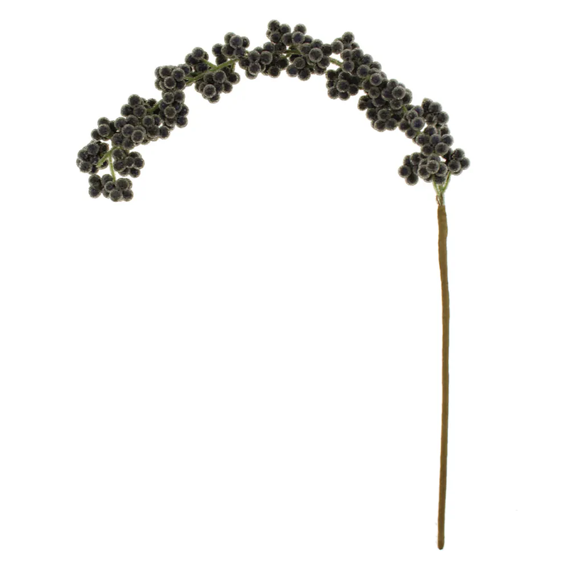 Sage Décor 58cm Trailing Iced Berry Cluster