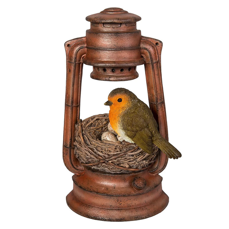 Vivid Arts Robin Nest in Lantern