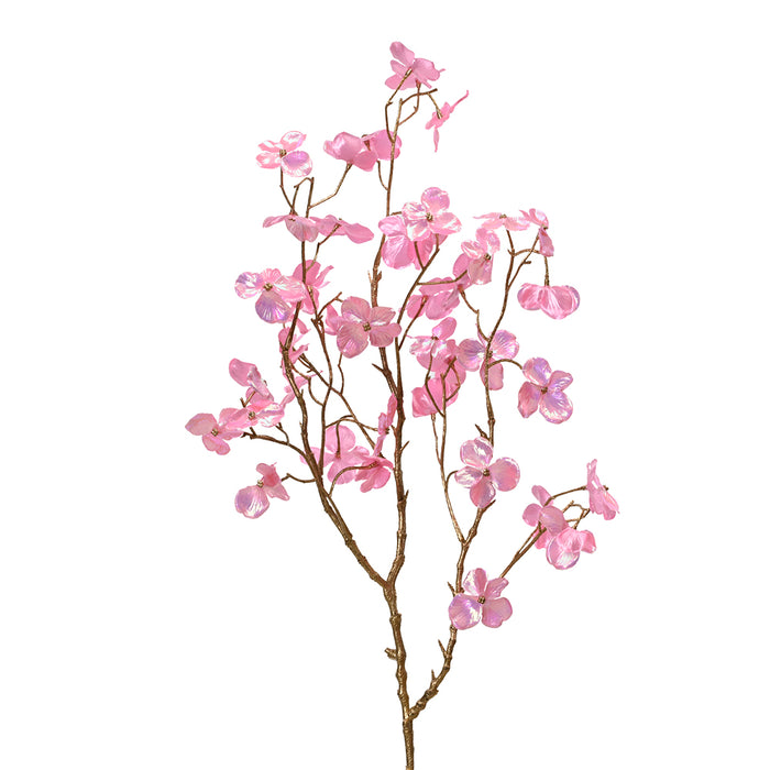 Kaemingk Pink Spray Stem Plastic