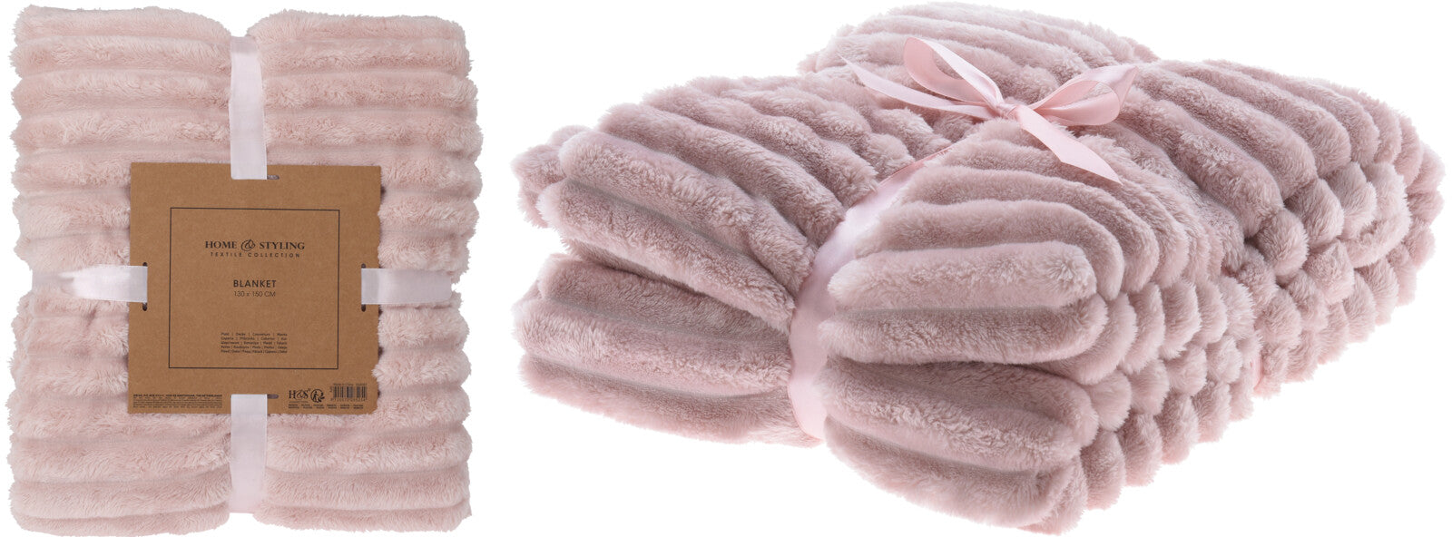 Ribbed Jumbo Plaid 100% Polyester