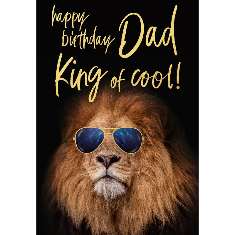 ABA Birthday Dad - Dad, King Of Cool!