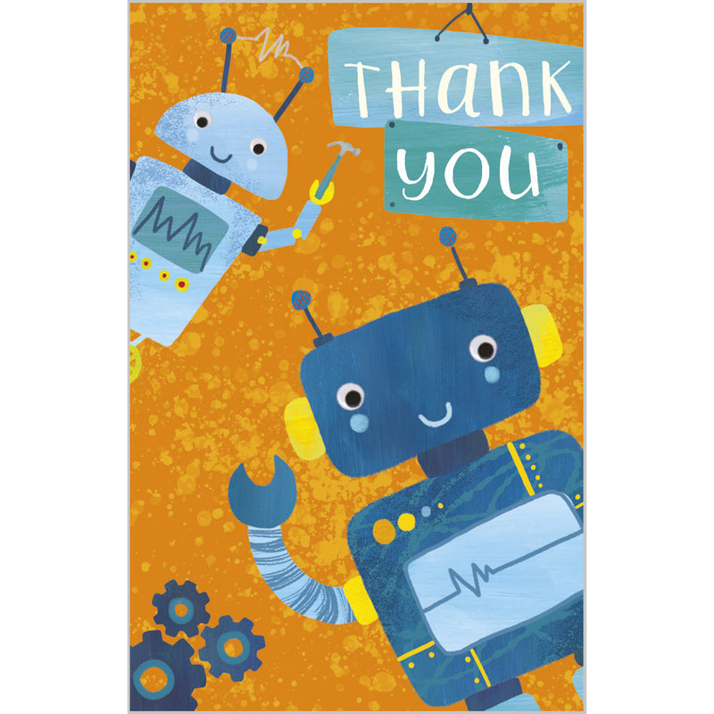ABA Notelets - Thank You Spaceship & Robots