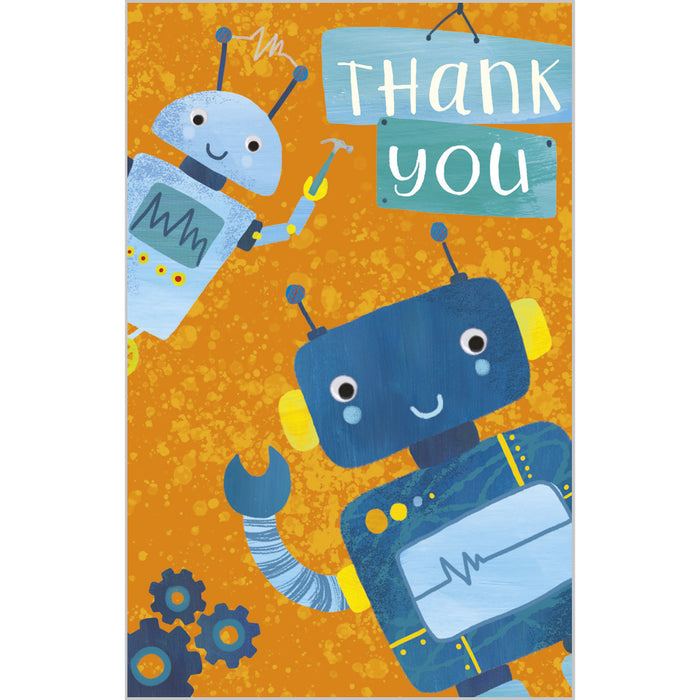 ABA Notelets - Thank You Spaceship & Robots