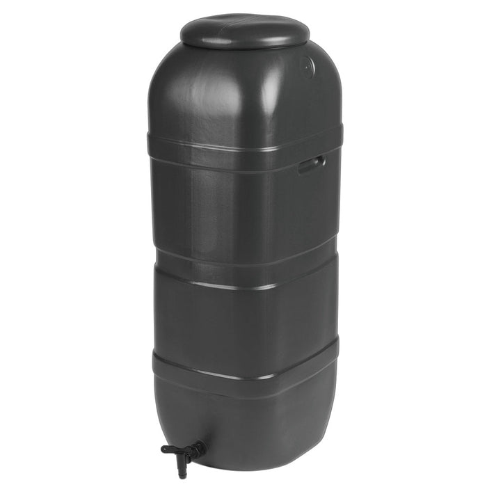 Strata 100L Slim Space Saver Water Butt with Tap and Lid
