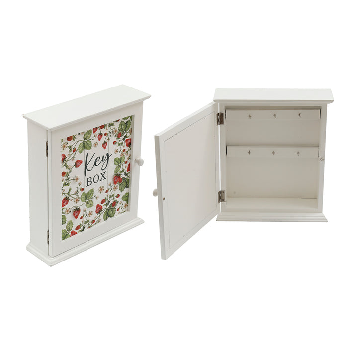 Sifcon 22X25Cm Wdn S/Berry Key Box