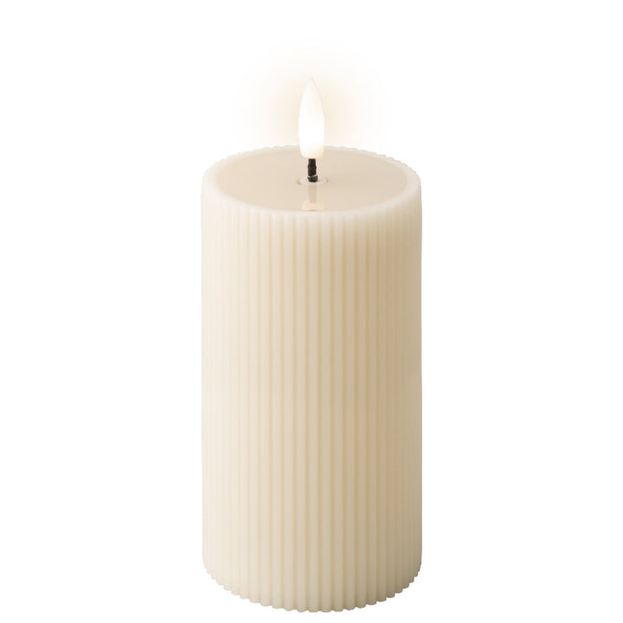Kaemingk LED Wick Cream Wax Candle (15.5cm)