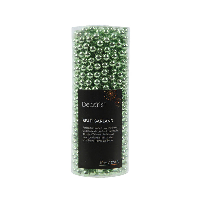 Kaemingk Bead Garland – Matcha Green (Dia.0.8Cm X L.1000Cm)