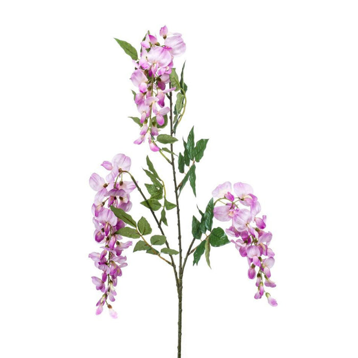 EEG Wisteria Spray x3 Lt Purple 70cm