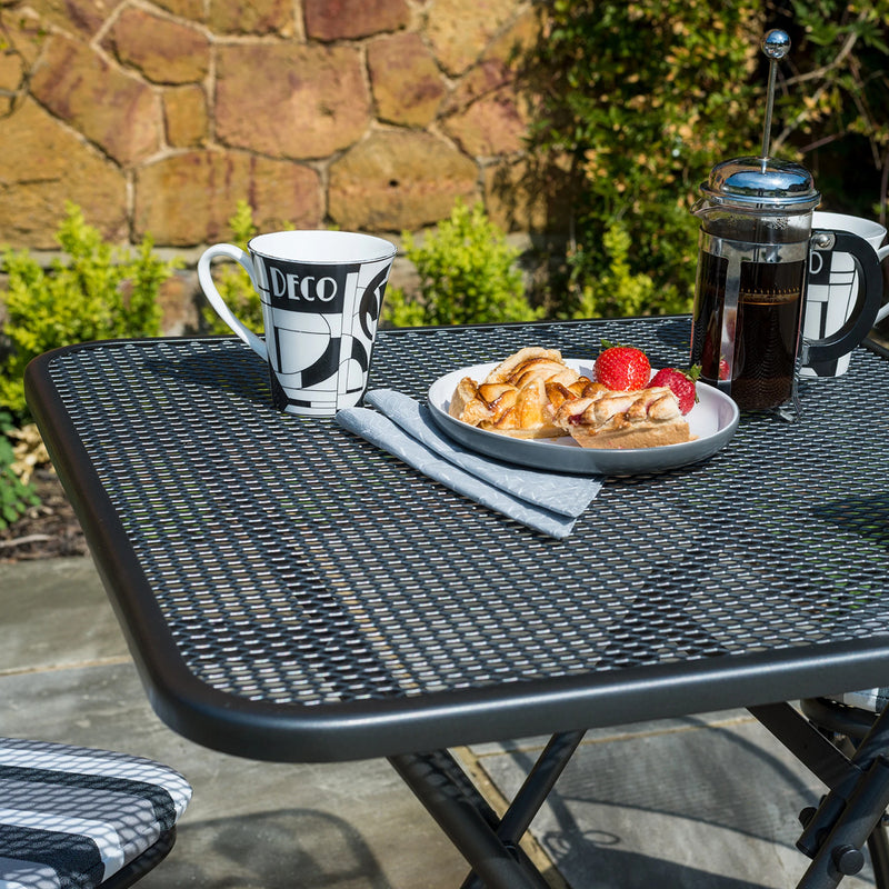 Alexander Rose Portofino Folding Tea for Two Bistro Set