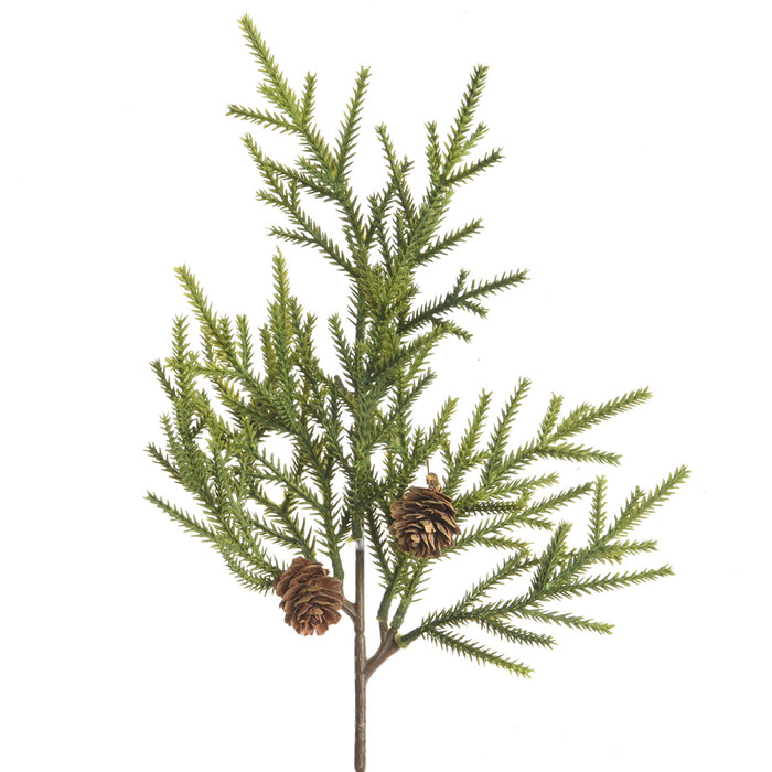 Kaemingk Green Spray Pinecones