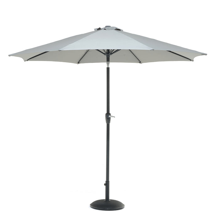 Lifestyle 3m Crank & Tilt Parasol - Grey