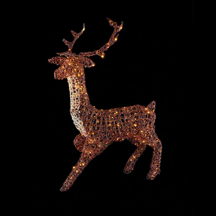 Premier 300 LED's Warm White Acrylic Stag (140cm)