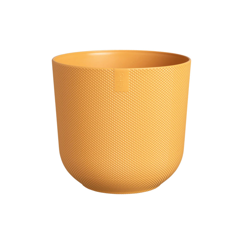 Elho Jazz Round Mini 11cm - Amber Yellow