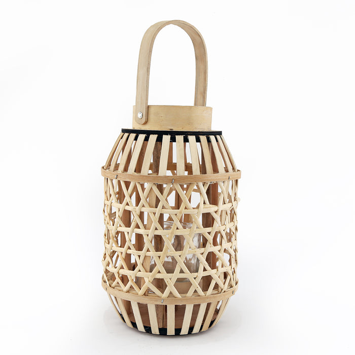 Sifcon 30Cm Serenity Bamboo Lantern