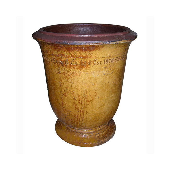 ERRINGTON REAY Courtyard Urn Old Leather S3
