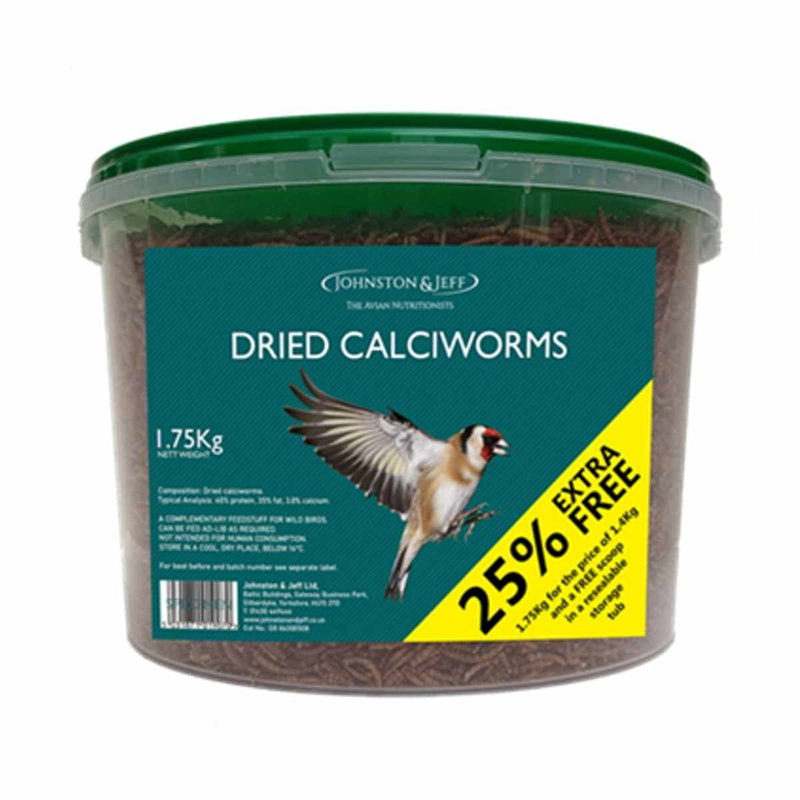 Johnston & Jeff Calciworm Tub 1.75kg