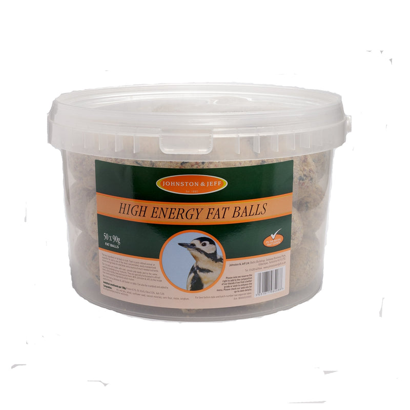 Johnston & Jeff Tub Of 50 Fat Balls