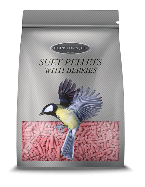 Johnston & Jeff Suet Pellets with Berries 2kg