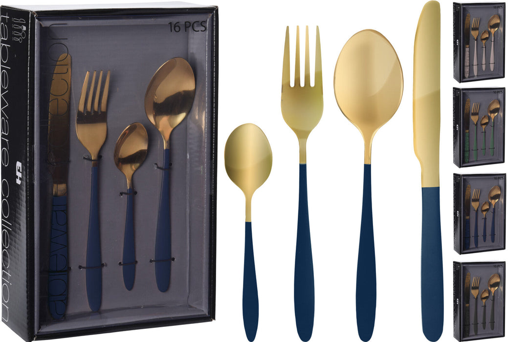 Cutlery Set Titanium Gold Colour