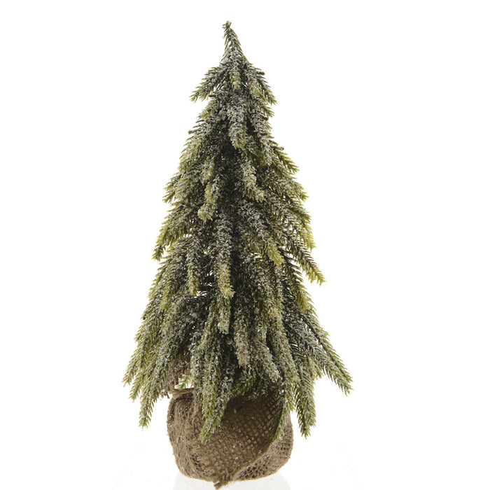 Kaemingk Snowy Mini Tree Indoor (Dia.12Cm X H.20Cm)