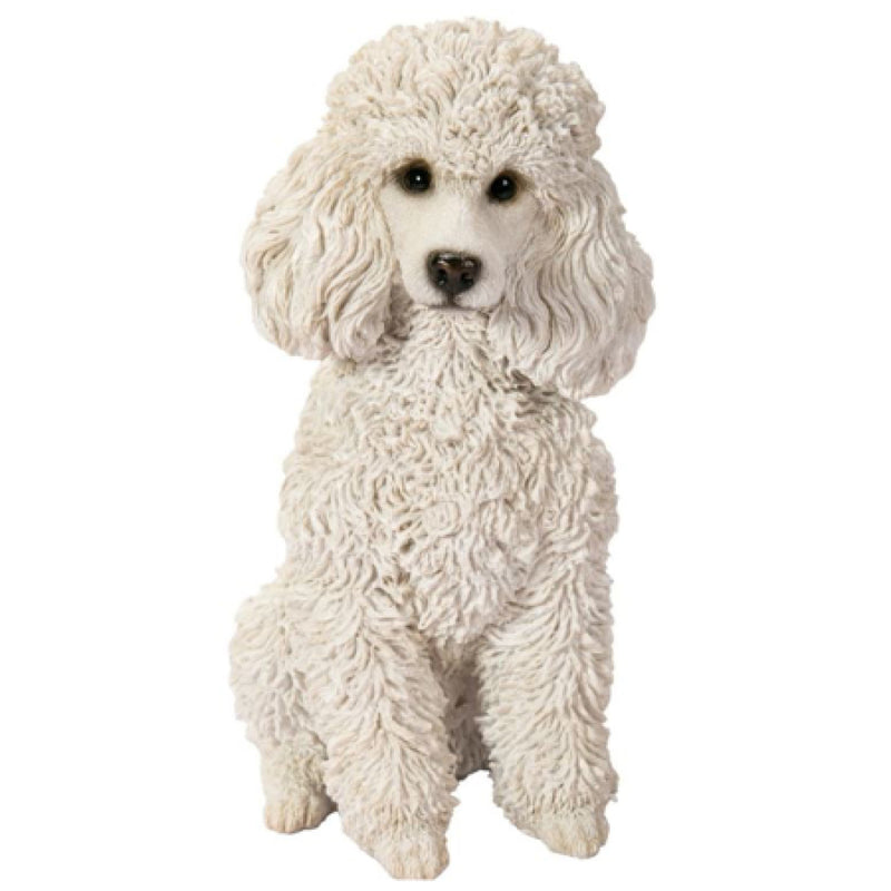 Vivid Arts Rl Poodle White Sitting D