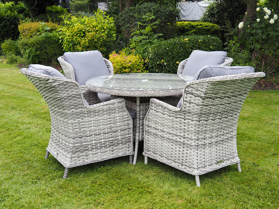 Wellesbourne Capri 4 Seater Dining Set