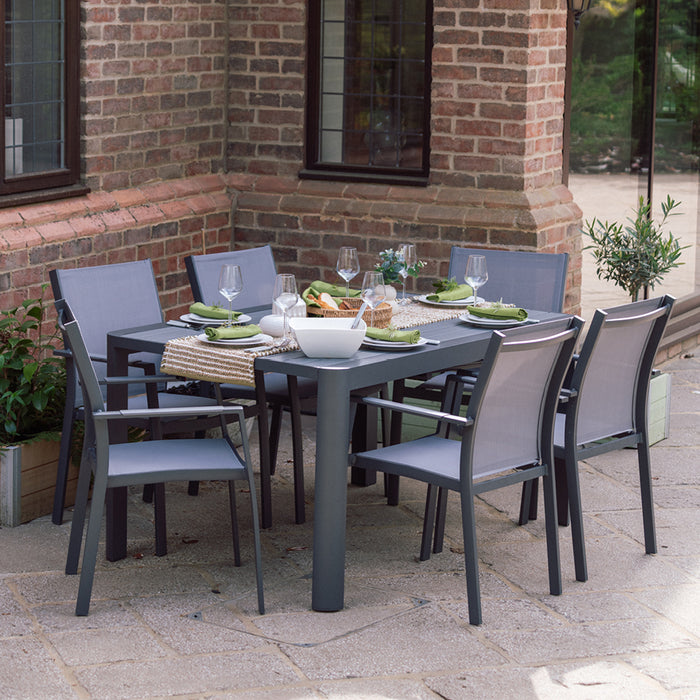 Innovators St Tropez 8 Seater Extending Dining Set