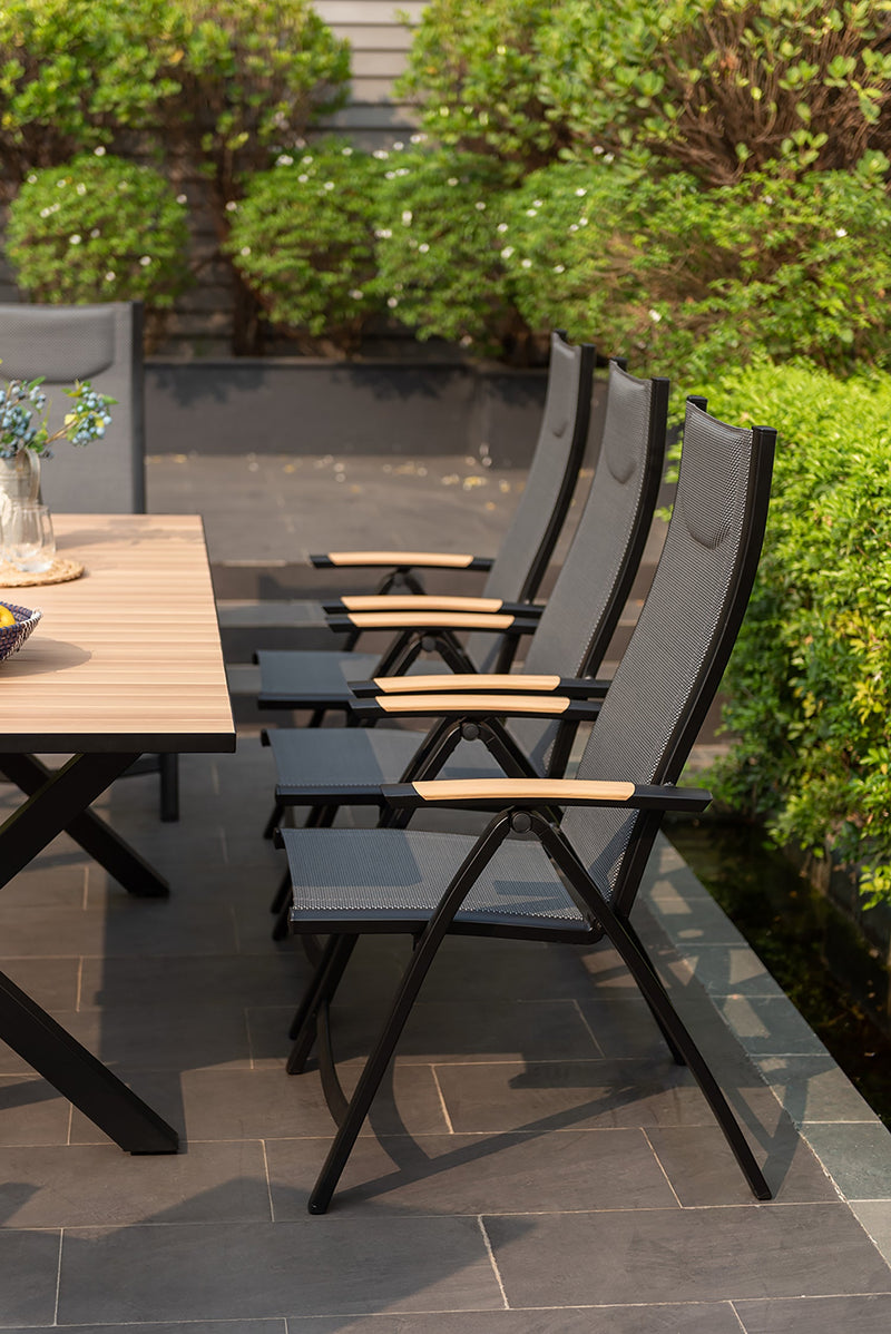 LifestyleGarden Panama 8 Seater Reclining Set - EX DISPLAY