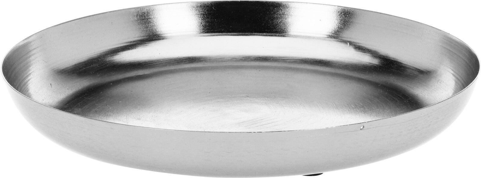 Tray Round Colour Silver 250mm x 38mm