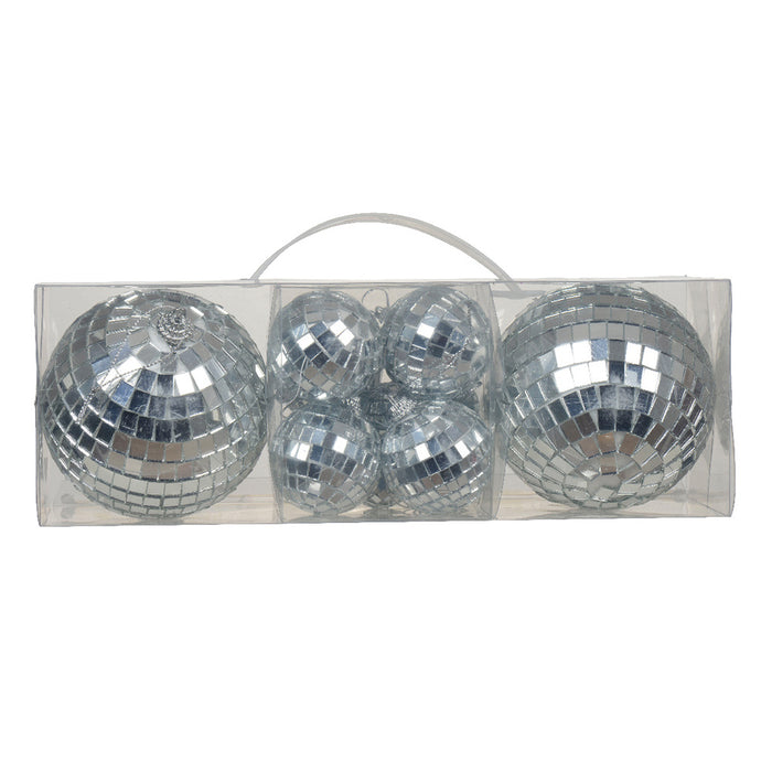 Kaemingk Drops Foam Disco Ball Effect Set of 3 (Dia.8Cm)