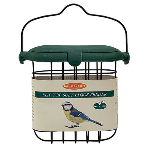 Johnston & Jeff Flip Top Suet Block Feeder
