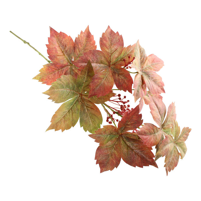 Sage Décor  Autumn Pieris Spray With Berries 83Cm