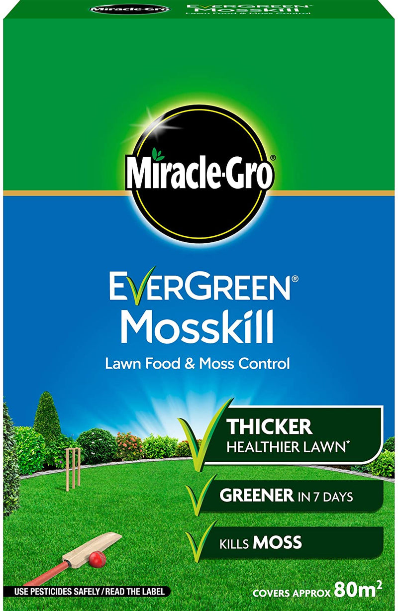 Miracle-Gro EverGreen Mosskill Lawn Food 80m2