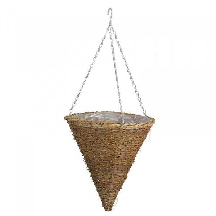 SmartGarden 12" Country Rattan Cone