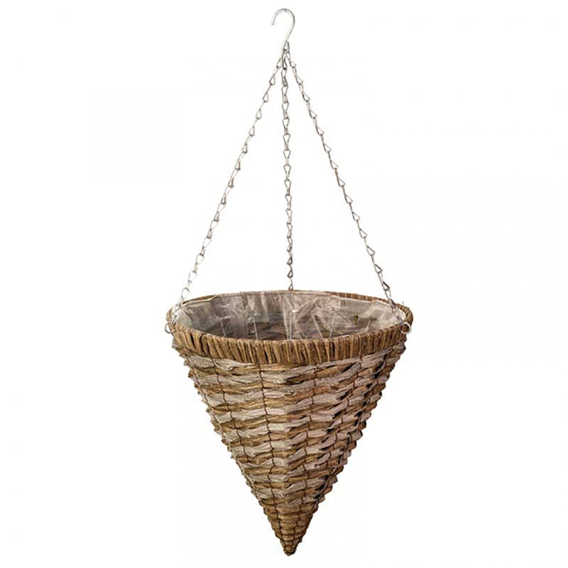 Smart Garden 14in Raffina Faux Rattan Cone