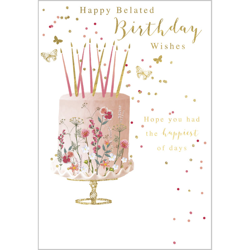 ABA Belated Birthday - Floral Birthday Cake