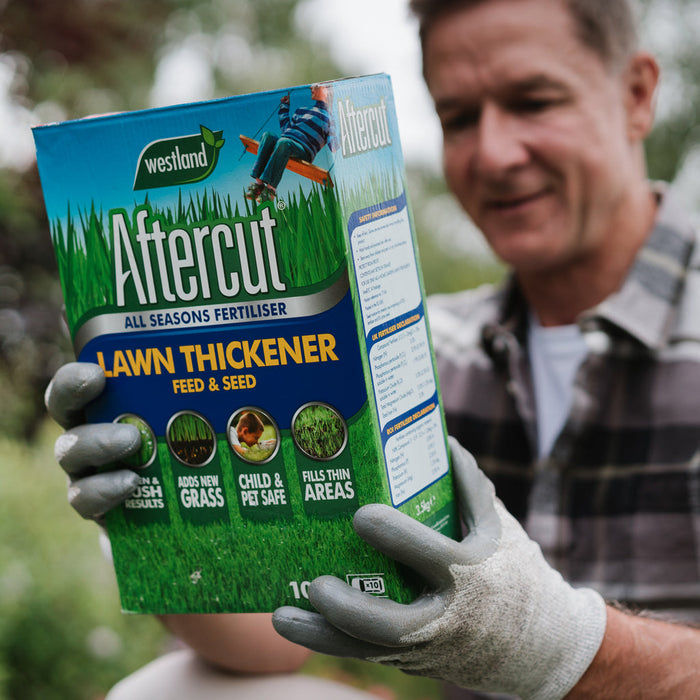 Aftercut Lawn Thickener Feed & Seed 100m2