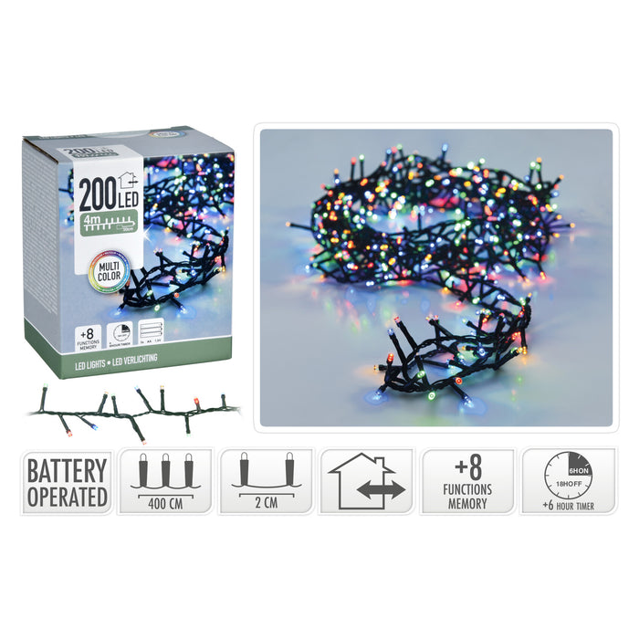 Koopman Snake Lights 200L Multi Bo