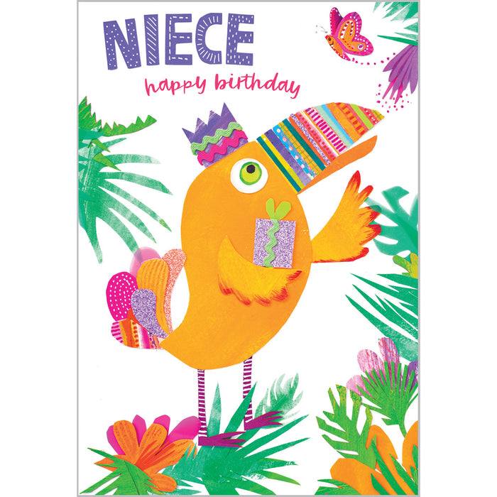 ABA Birthday Niece - Birthday Toucan