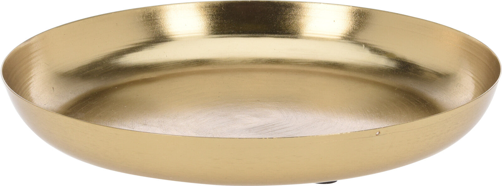 Tray Round Colour Gold